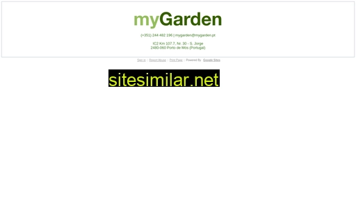 mygarden.pt alternative sites