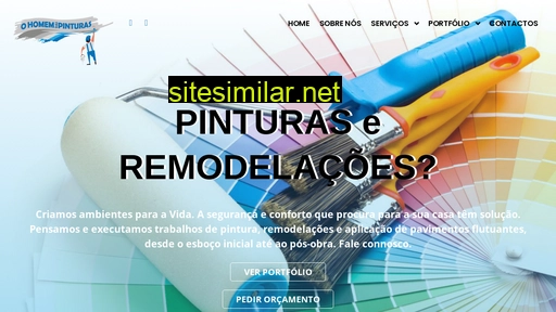 ohomemdaspinturas.pt alternative sites