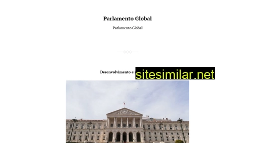 parlamentoglobal.pt alternative sites