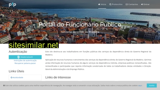 pfp.madeira.gov.pt alternative sites