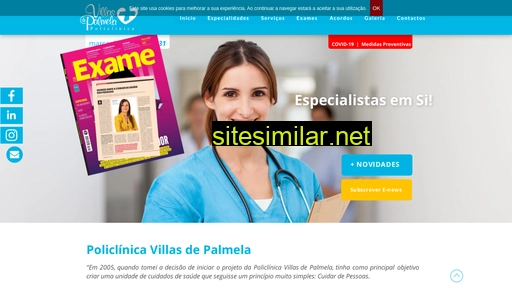 policlinicavillasdepalmela.pt alternative sites