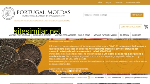 Portugalmoedas similar sites
