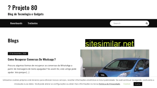 Projeto80 similar sites