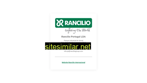 rancilio.pt alternative sites
