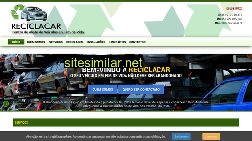 reciclacar.pt alternative sites