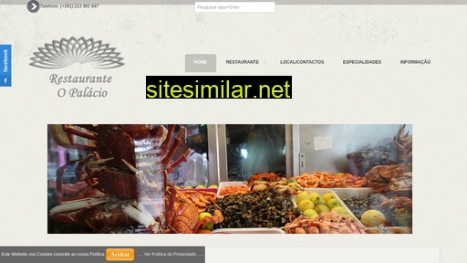 restauranteopalacio.pt alternative sites