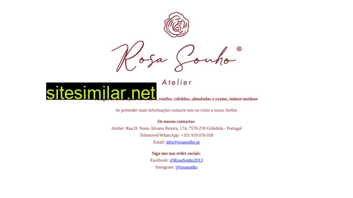 rosasonho.pt alternative sites