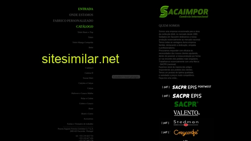 sacaimpor.com.pt alternative sites