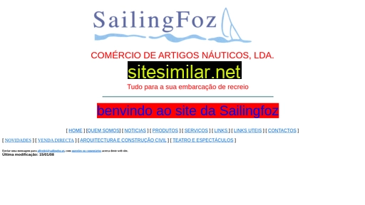 sailingfoz.pt alternative sites