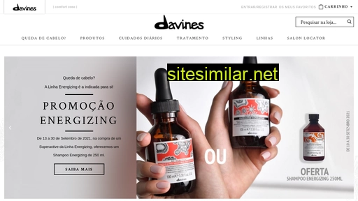 shop.davines.pt alternative sites