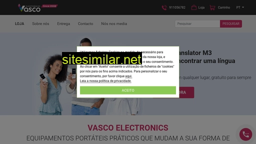 Vasco-electronics similar sites