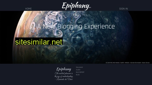 Epiphany similar sites