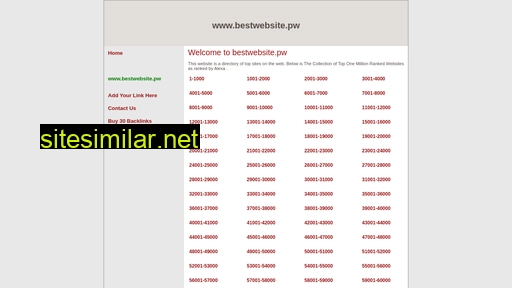 bestwebsite.pw alternative sites