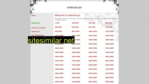 webrank.pw alternative sites