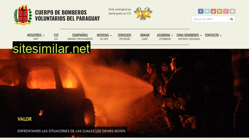 bomberoscbvp.org.py alternative sites