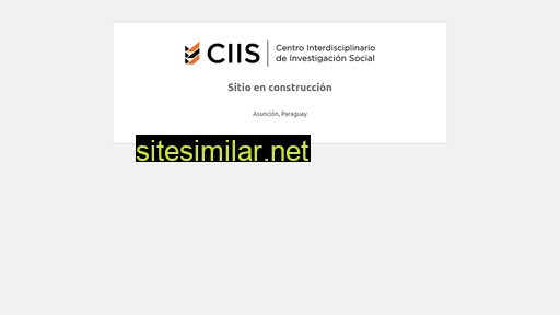 ciis.org.py alternative sites