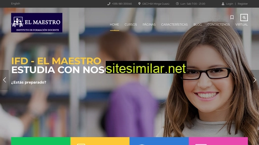 elmaestro.edu.py alternative sites