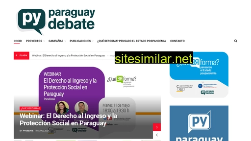 paraguaydebate.org.py alternative sites