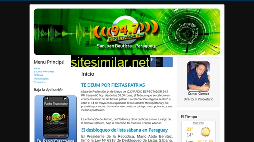 radioespectador.com.py alternative sites