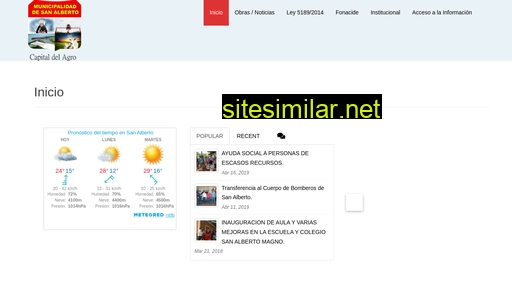 sanalberto.gov.py alternative sites