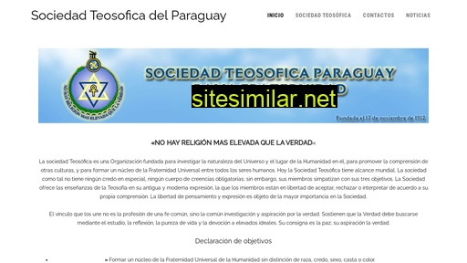 sociedadteosofica.org.py alternative sites