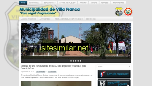 villafranca.gov.py alternative sites