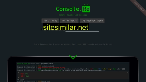 Console similar sites