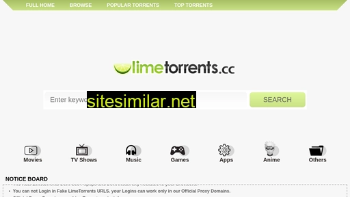 limetorrents.rip alternative sites