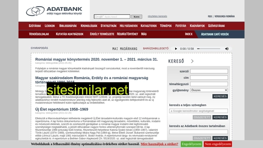 adatbank.transindex.ro alternative sites