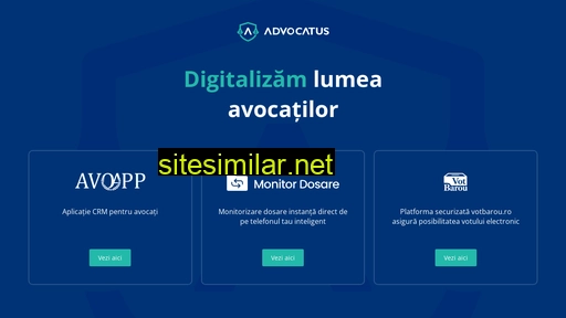 advocatus.ro alternative sites