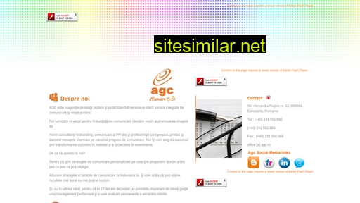 agc.ro alternative sites