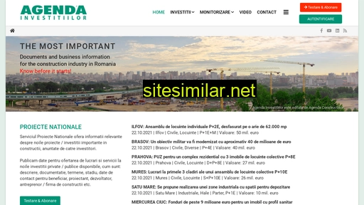 agendainvestitiilor.ro alternative sites