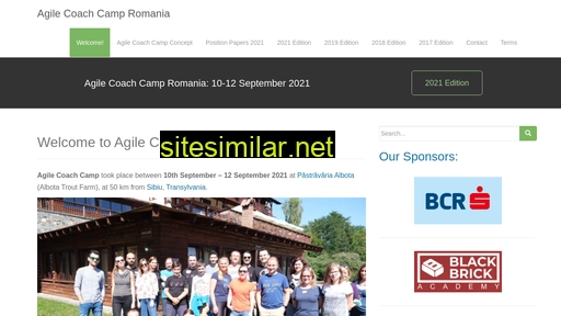 agilecoachcamp.ro alternative sites