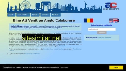 Anglo-colaborare similar sites