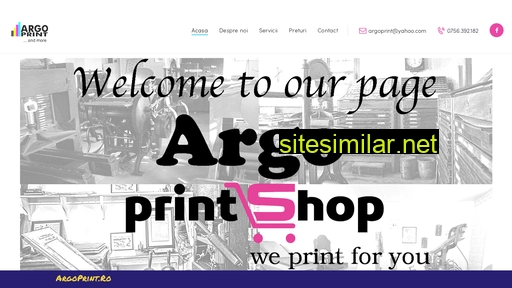 argoprint.ro alternative sites