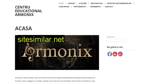 armonix.ro alternative sites
