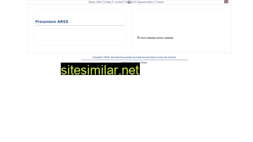 arss.ro alternative sites