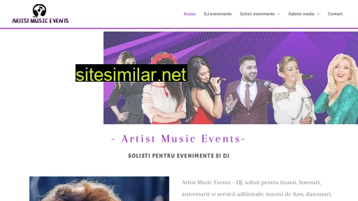 artistmusicevents.ro alternative sites