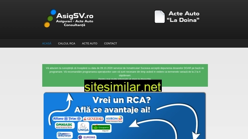 asigsv.ro alternative sites
