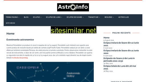 Astro-info similar sites