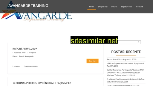 avangarde-training.ro alternative sites