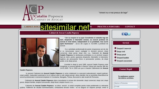 avocatcatalinpopescu.ro alternative sites
