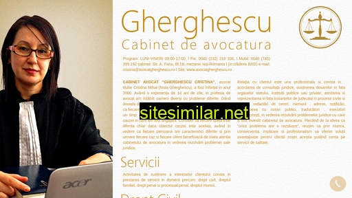 avocatgherghescu.ro alternative sites