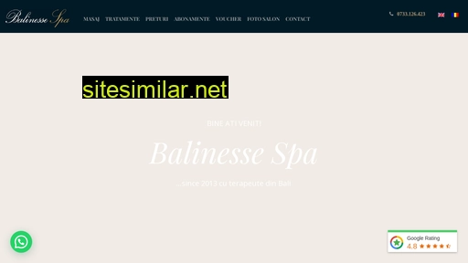balinessespa.ro alternative sites
