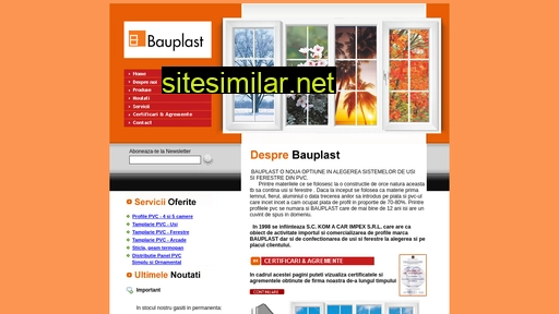 bauplast.ro alternative sites