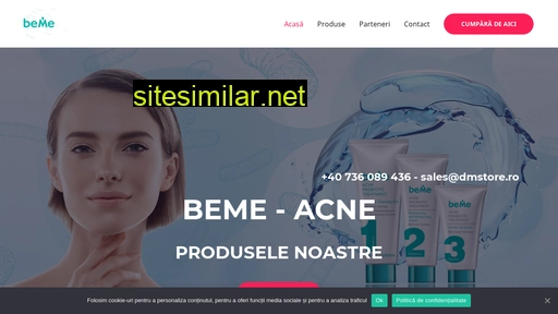 beme-acne.ro alternative sites