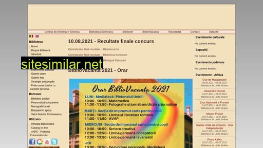 bibliotecabotosani.ro alternative sites