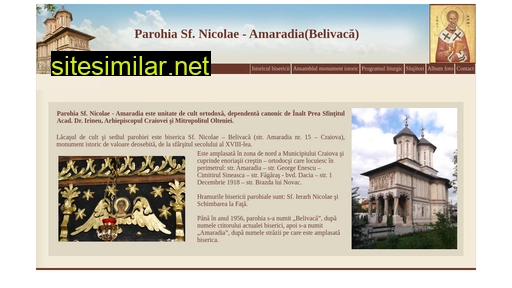 biserica-amaradia.ro alternative sites