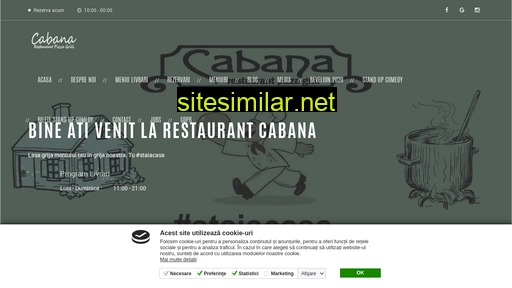 cabanarestaurant.ro alternative sites