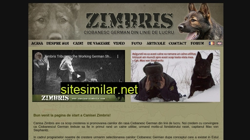 Canisa-zimbris similar sites